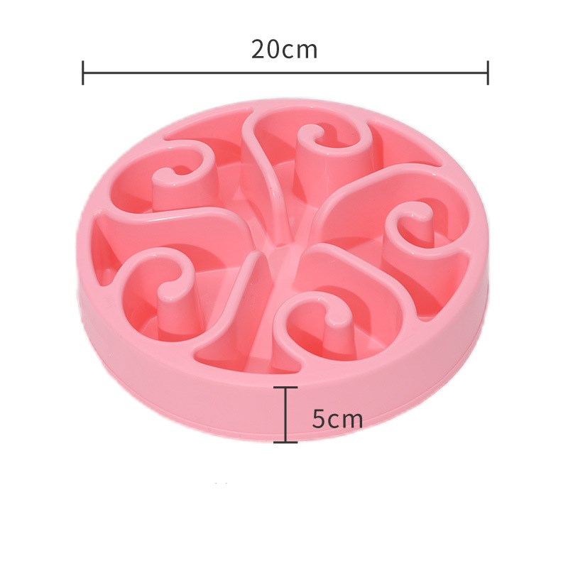 Anti-Choke Wellness Bowl (Maze Design) — Prevents Rapid Gulping