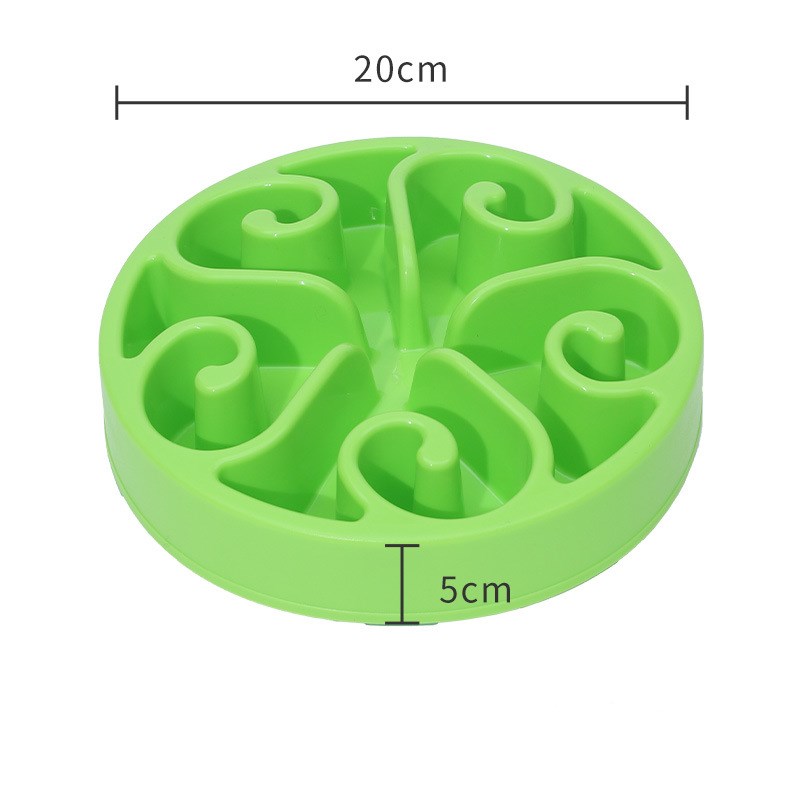 Anti-Choke Wellness Bowl (Maze Design) — Prevents Rapid Gulping