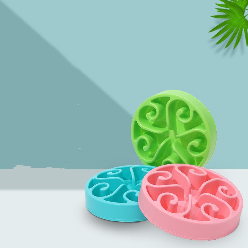 Anti-Choke Wellness Bowl (Maze Design) — Prevents Rapid Gulping