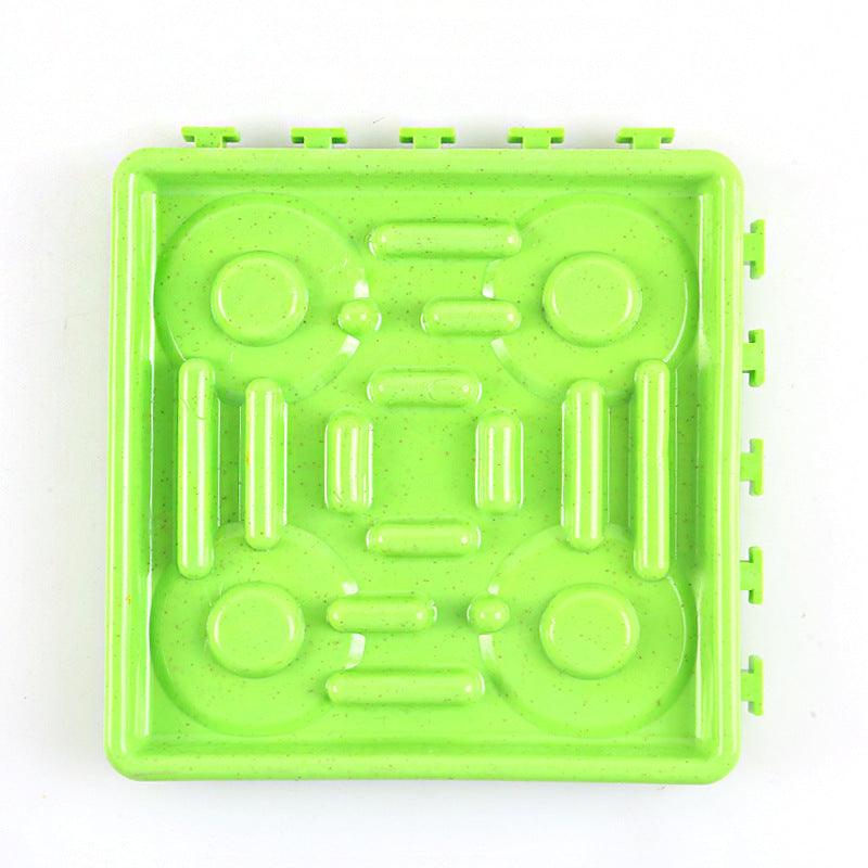 Dog Licking Mat (Peanut Design) — Slow Feeder with Suction Cups