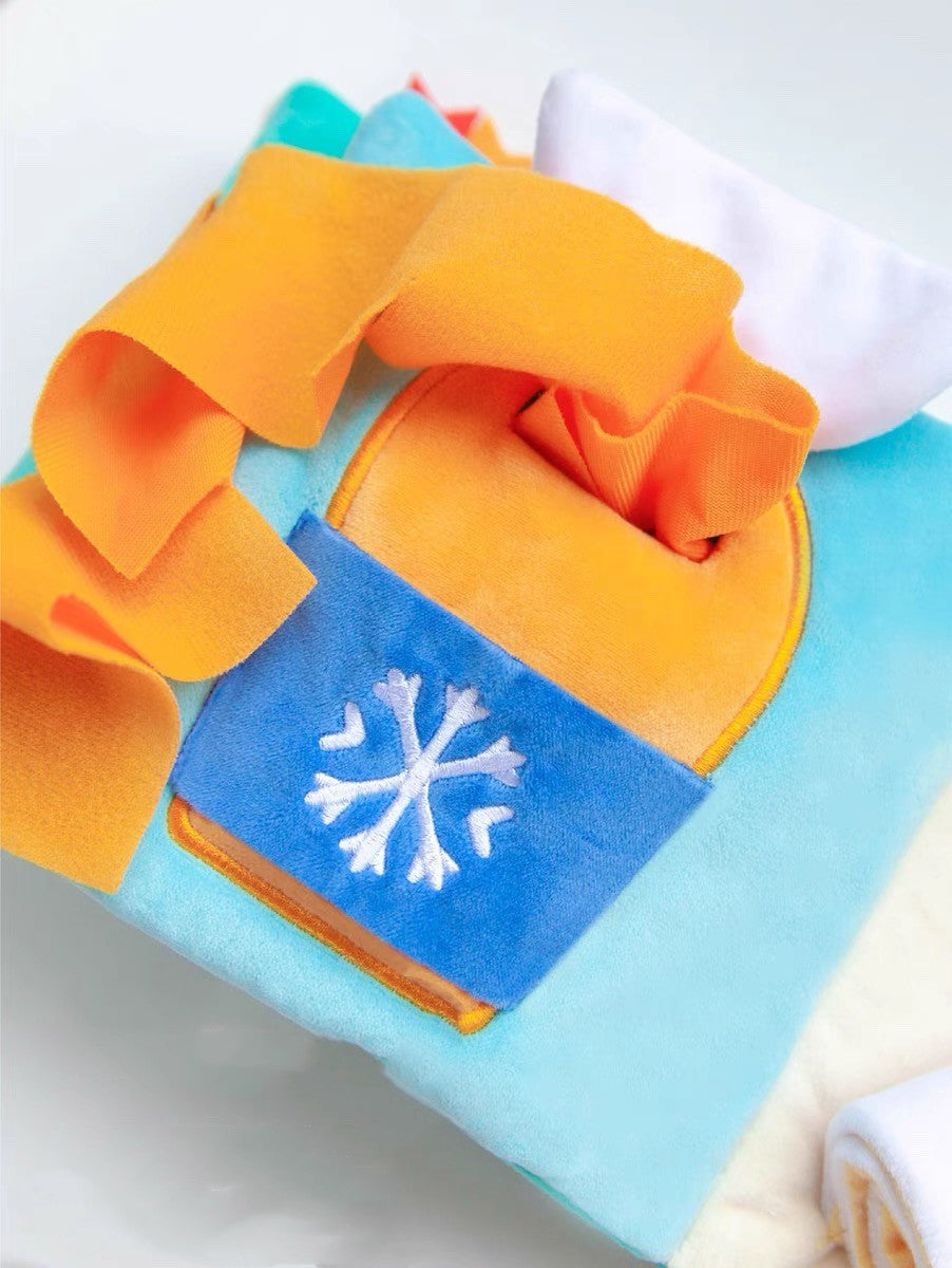 Dog Puzzle Sniffing Book Toy — Slow Feeding & Interactive Pages