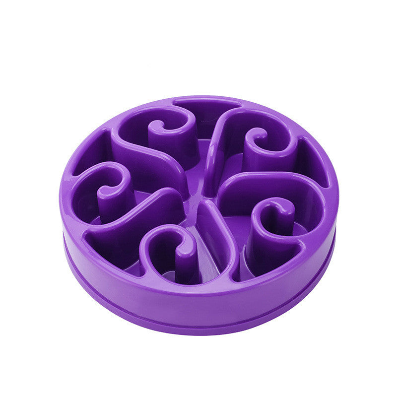 Anti-Choke Wellness Bowl (Maze Design) — Prevents Rapid Gulping