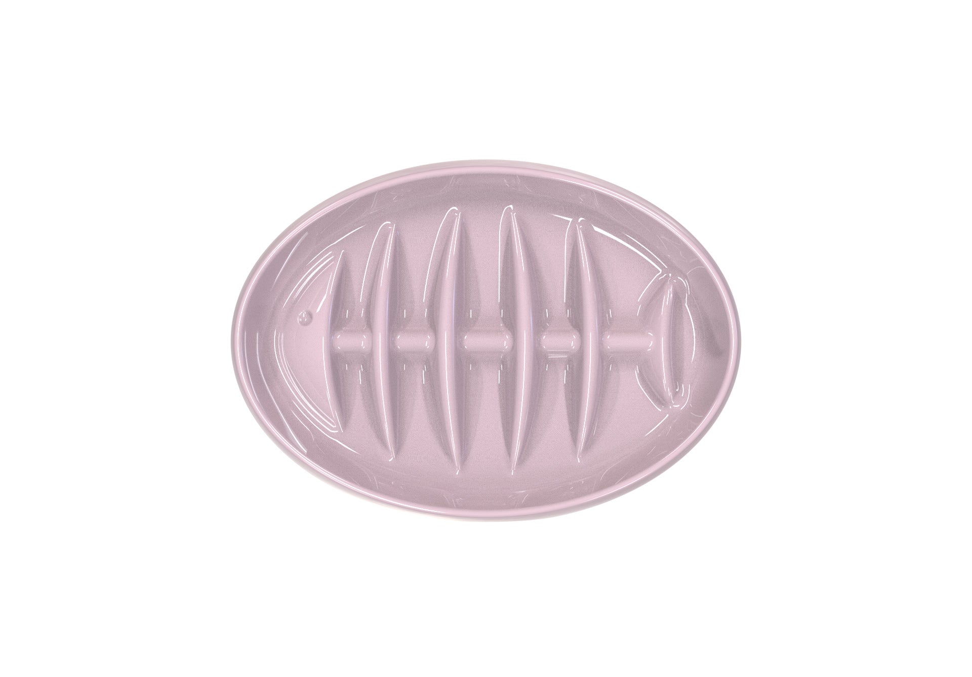 Fishbone Cat Slow Feeder Bowl — Anti-Gulping & Bloat Prevention