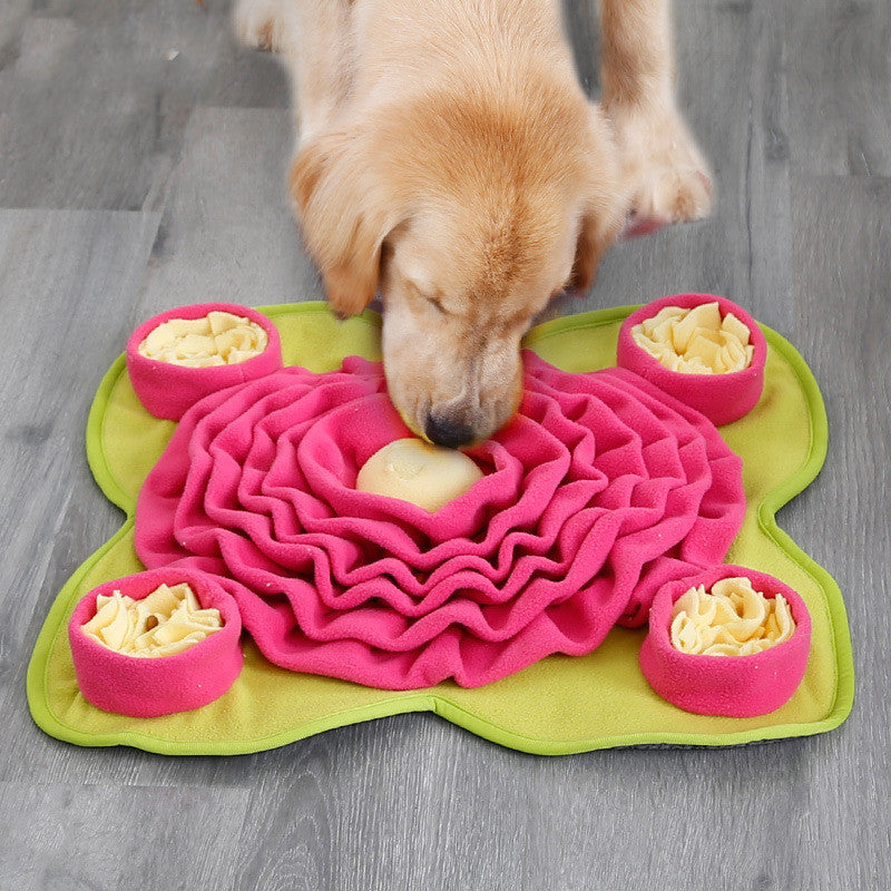 Dog Sniff Mat Training Blanket — Foraging Enrichment & Slow Feeding