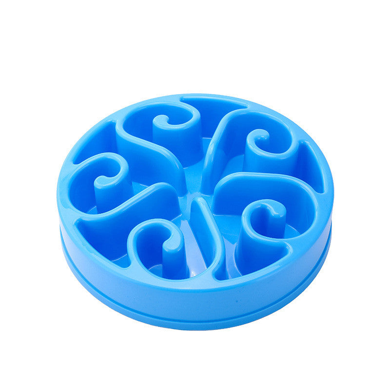 Anti-Choke Wellness Bowl (Maze Design) — Prevents Rapid Gulping