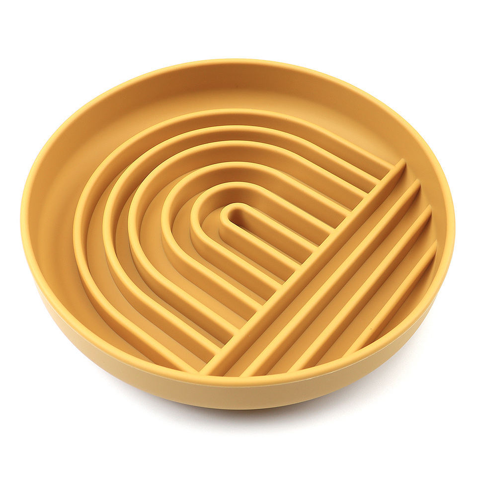 Slowdown Bowl (Silicone) — Slow Feeder Lick Mat for Dogs & Puppies
