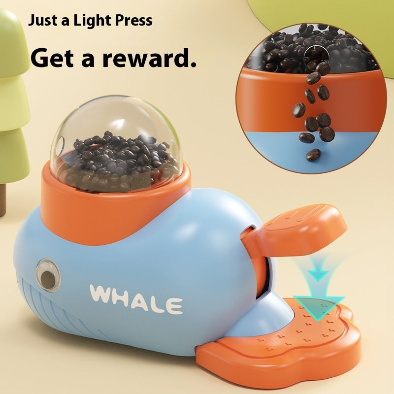 Cartoon Press Food Feeder Toy — Large Dog Stress Relief