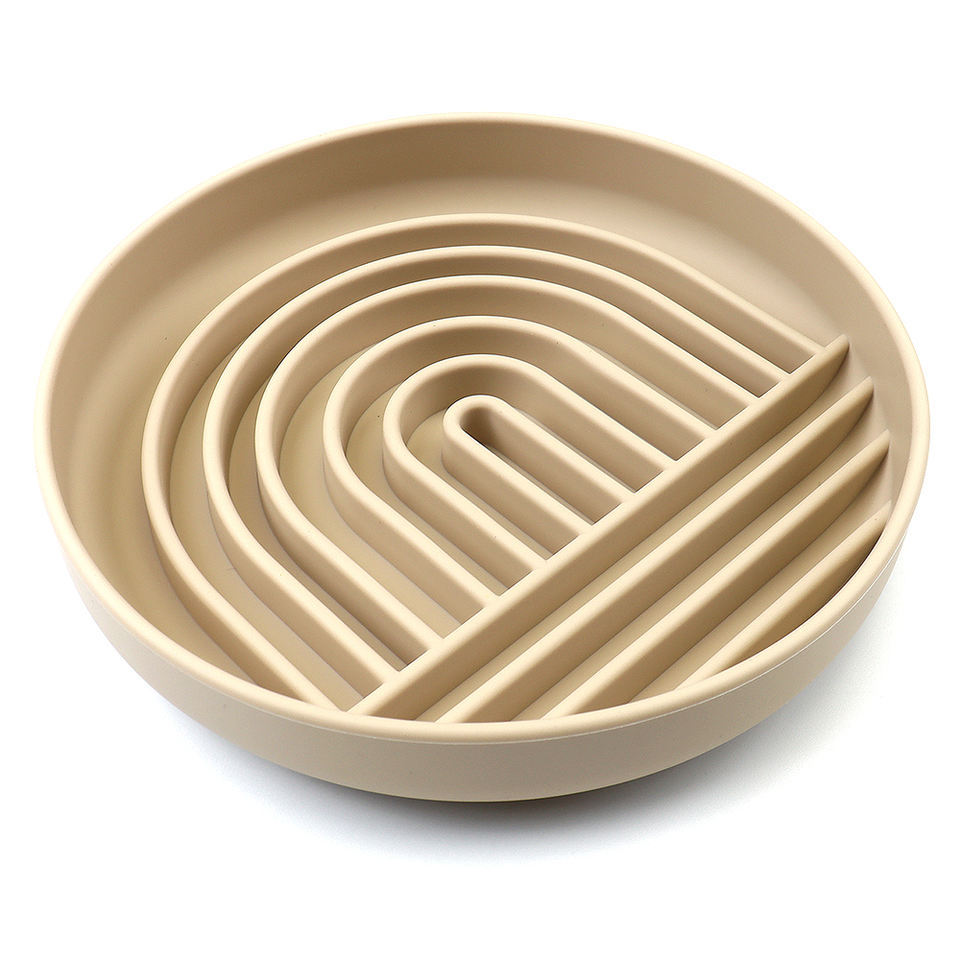 Slowdown Bowl (Silicone) — Slow Feeder Lick Mat for Dogs & Puppies