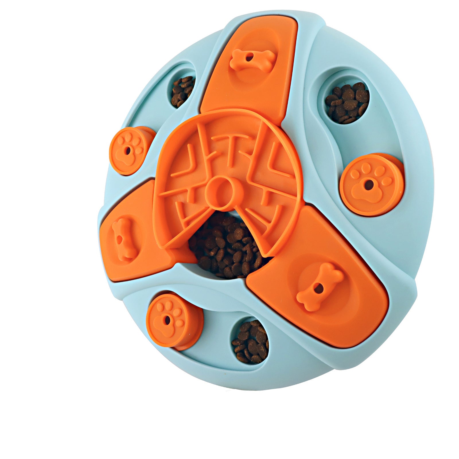 360° Circular Puzzle Feeder (Non-Slip) — Advanced Problem-Solving