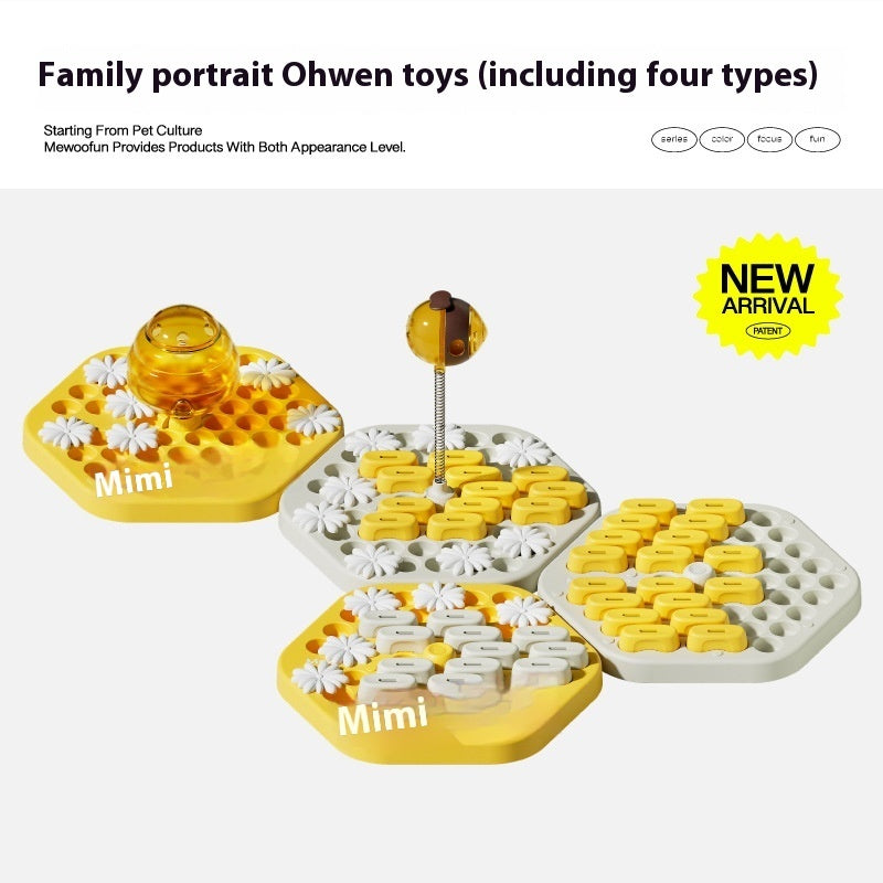 Dog Slow Food Feeder Toy — Interactive Leakage Food Storage & Training