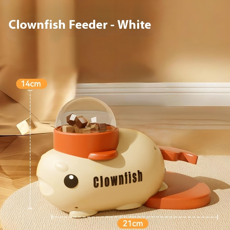 Cartoon Press Food Feeder Toy — Large Dog Stress Relief